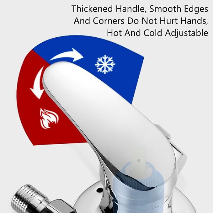 Male Thread Hot and Cold Water Mixer, Mixing Control Valve - Image 9