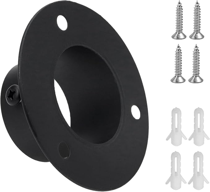 Antrader Stainless Steel Heavy Duty Closet Rod Holder, 1.5" Diameter | Closet - Image 4