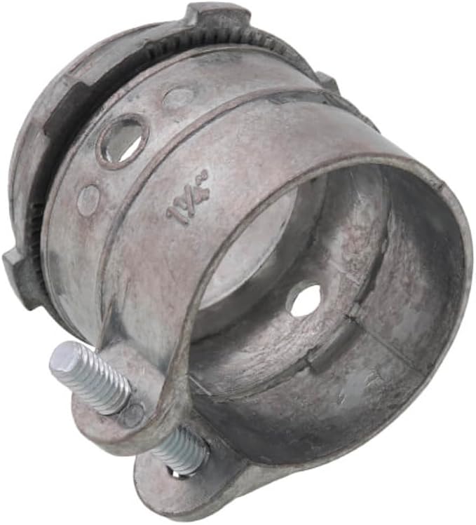 Straight Squeeze Type Single Screw BX-Flex Connector - Image 2