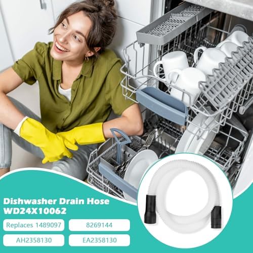 4.5Ft WD24X10062 Dishwasher Drain Hose Compatible - Image 6