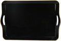 Spsyrine Large Black Serving Tray by Spsyrine