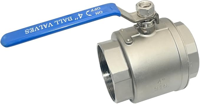 316 Stainless Steel 1/8"~3" Full Port Ball Valve - Image 2