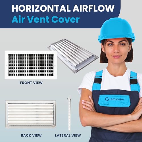 16" x 8" Duct Hole Adjustable Vent Cover - Image 2