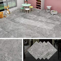 Livelynine Peel and Stick Floor Tile Waterproof 12X12 Grey Concrete Vinyl by Livelynine