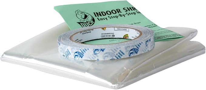 Duck Brand Indoor 3-Window Shrink Film Insulator Kit, 62-Inch x 126-Inch - Image 3