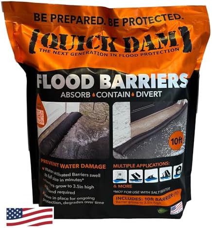 Quick Dam Water Activated 10ft Flood Barrier by QuickDam