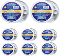 EASY-EXS Access Panel Round 5" Spring-Clip Plastic White by EASY-EXS