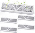 Yaocom 4 Pcs Baseboard Register Vent 24 Inch Duct Opening Size Baseboard Vent by Yaocom
