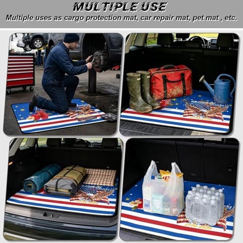 250 Years American Universal Car Trunk Mat 29"x39" - Image 3