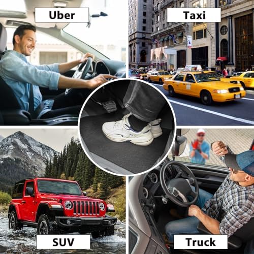 30 Pack Disposable Car Floor Mats, No Cleanup Needed Car Carpet, Waterproof - Image 2