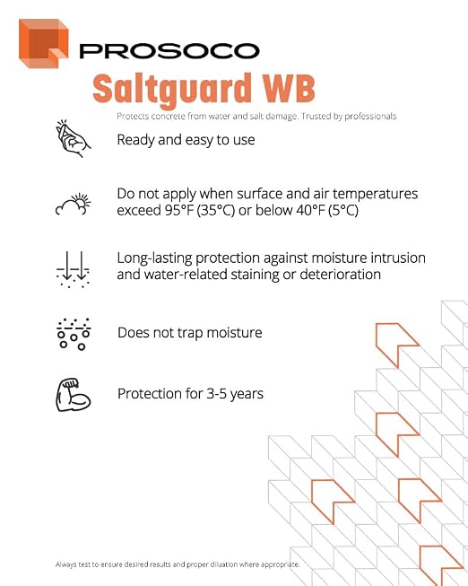 Saltguard® WB - Penetrating, Breathable Concrete Sealer – Trusted by - Image 5