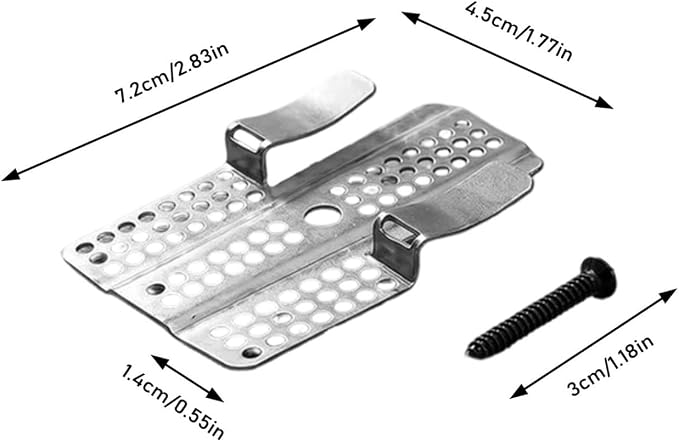 10 Pack Drywall Repair Clips Kit, 1/2 inch Drywall Fastener Clip - Image 2
