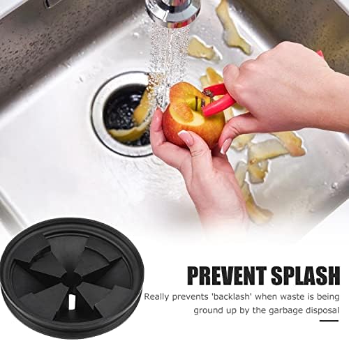 Garbage Disposal Splash Guards, 3 3/8" EPDM Rubber Drain Insert - Image 7