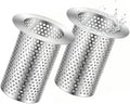 2 Pcs Commercial Floor Drain Strainer by Otoolling