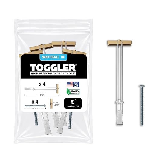 TOGGLER SNAPTOGGLE Drywall Anchors by TOGGLER