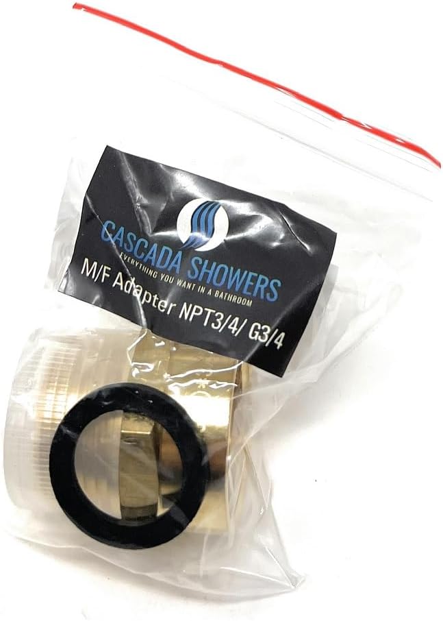 G Thread Female to NPT Thread Male Pipe Fitting Adapter - Image 3