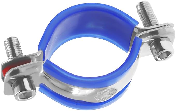 Adjustable Pipe Bracket Clamp, Heavy Duty Split Ring Hanger, TTZEZE SUS304 Wall - Image 4