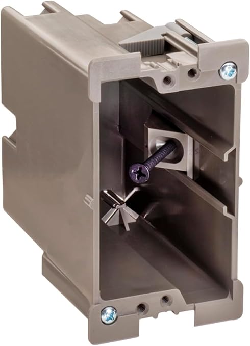 SmarToggle Single Gang Retrofit Wall Box – Old Work Electrical Box - Image 2