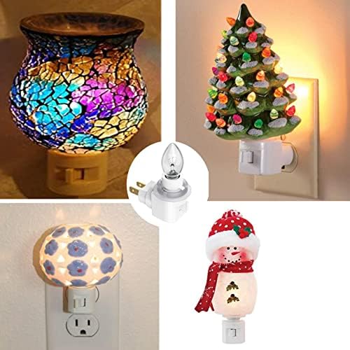 TWDRTDD Plug in Night Light, Adjustable E12 Base Socket Night Light - Image 7