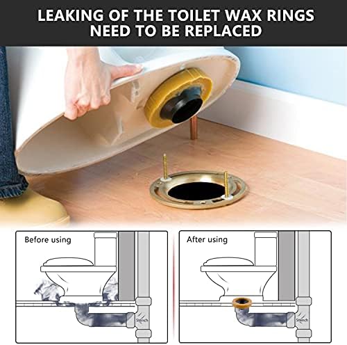 boeemi Thick Toilet Wax Ring Kit - Image 2