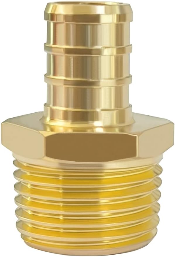 Hooshing 10PCS Pex Fitting 1/2" Male NPT to 1/2" Pex Male Adapter | Heavy Duty - Image 6