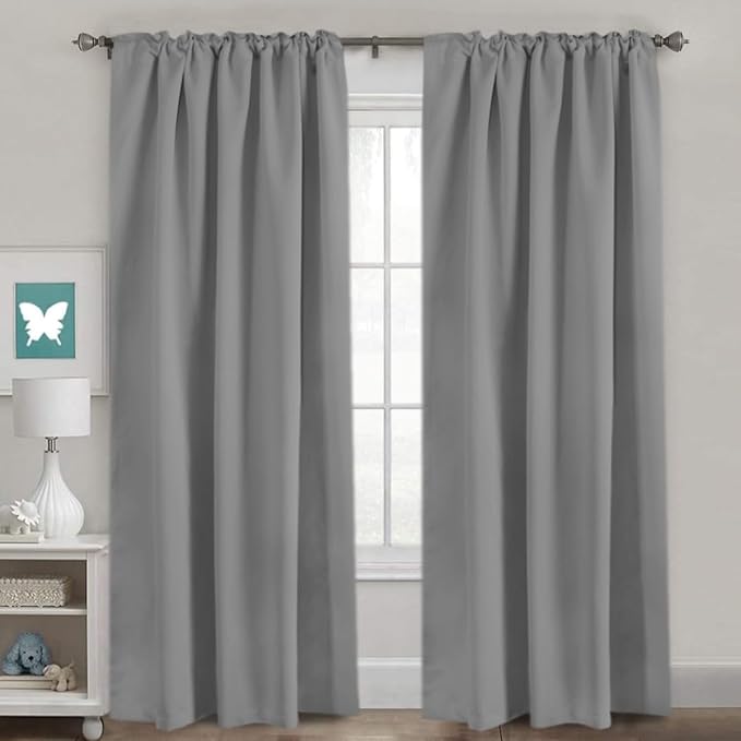 H.VERSAILTEX Blackout Curtains Thermal Insulated Window Treatment Panels Room - Image 2
