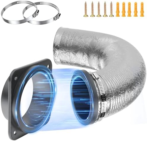 Magnetic Dryer Vent Connector by Home