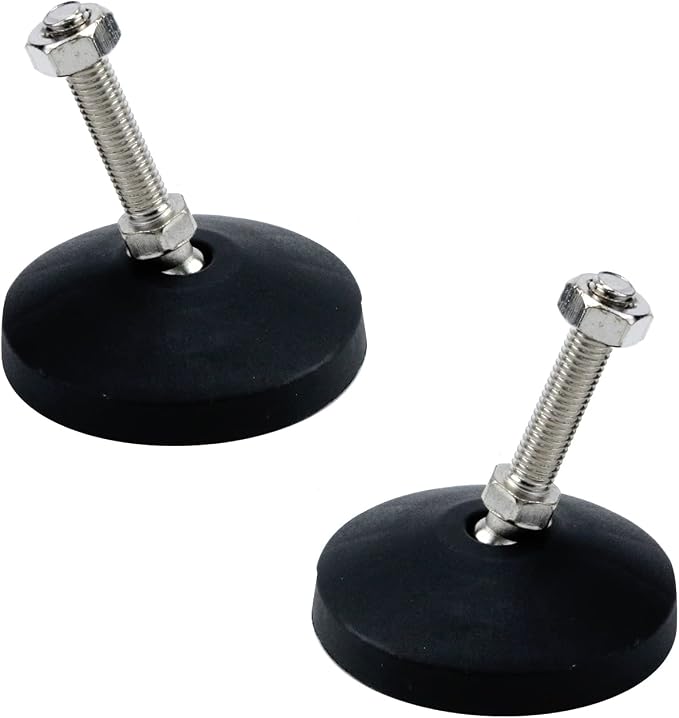 Antrader 4Pcs M10 x 2" Adjustable Swivel Leg Levelers - Image 5