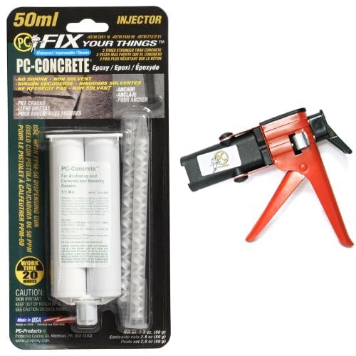 Project Kit Includes PC Products PC-Concrete Epoxy Adhesive Paste by ProtectiveCoatingCo