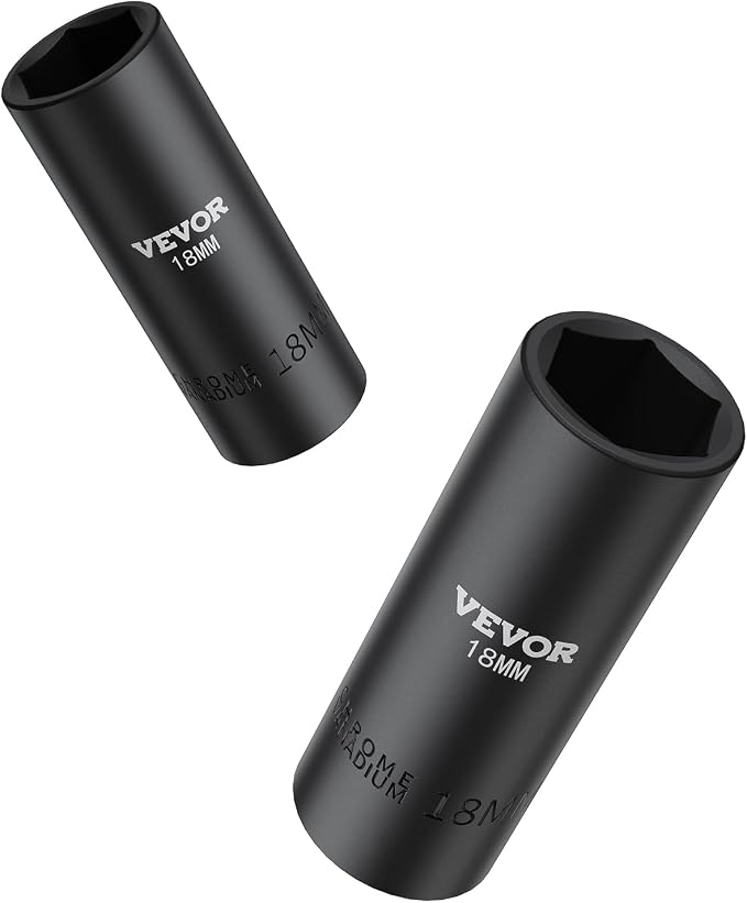 VEVOR 1/2" Drive Impact Socket Set, 65 Piece Socket Set SAE 3/8" to 1-1/4" and - Image 10
