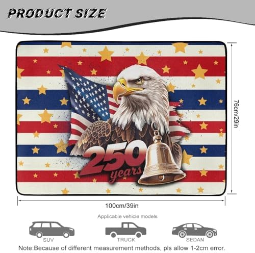 250 American Bell Universal Car Trunk Mat - Image 7