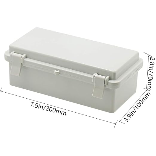 Zulkit Junction Box ABS Plastic Dustproof Waterproof IP65 Electrical Boxes - Image 2