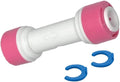 1/4" Check Valve, RO Water Tube Fitting, Back Flow Prevention, Inline Straight by FiltrationWarehouse