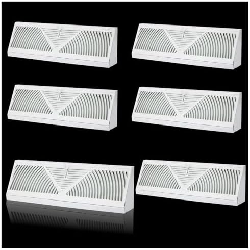 6PK 24 inch Baseboard Register Vent by EXCELFU