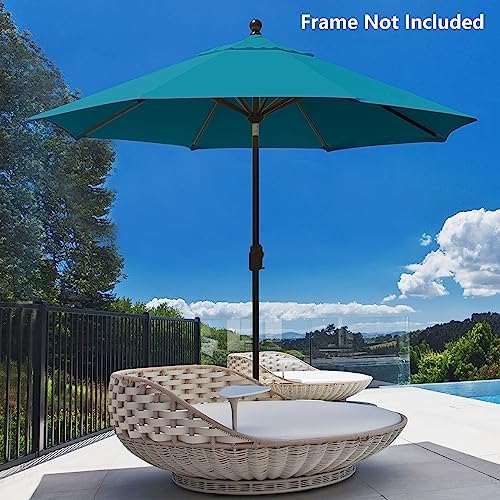 EliteShade USA 9FT Patio Umbrella Replacement Covers 8 Ribs Market Umbrella - Image 5