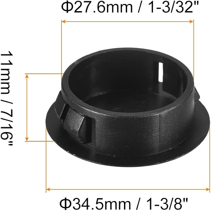 uxcell 1-3/32" Plastic Hole Plugs - Image 2