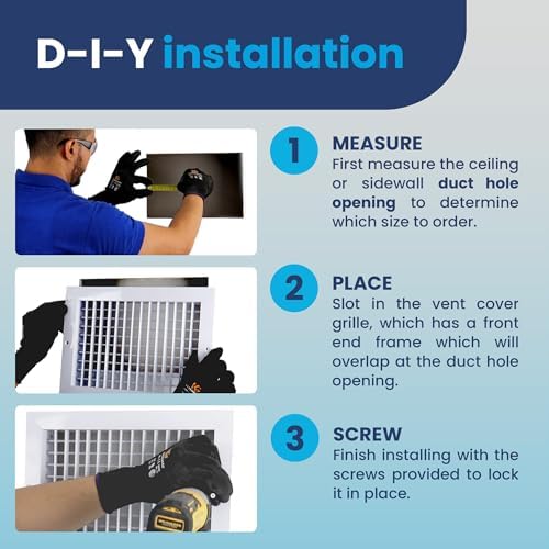 10" x 8" Duct Hole Adjustable Vent Cover - Image 5