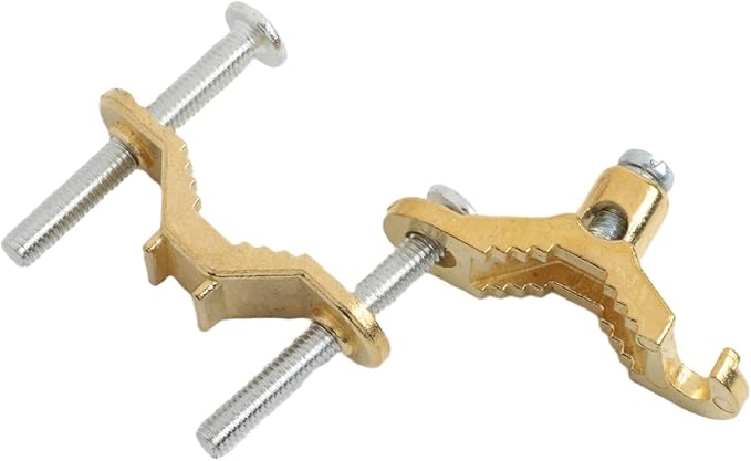 Copper Alloy Ground Clamp Set for Bonding to Water Pipe & Steel Conduit - Image 4