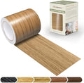 Besezx Wood Grain Tape, 3.9" X15', Self Adhesive Wood Grain Repair Patch by Besezx