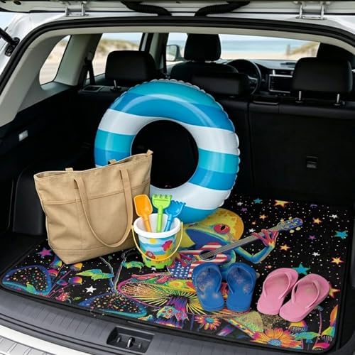 Frog Guitar All Purpose Trunk Mat Universal Waterproof Cargo Liner, Heavy Duty - Image 2