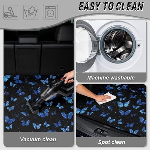 Blue Butterfly Beach Gear Trunk Mat 29"x39" - Image 5