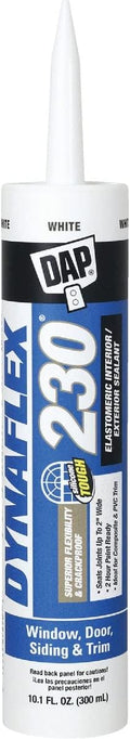 12 Pack Dap 18300 DYNAFLEX 230 Premium Indoor/Outdoor Sealant by DAP