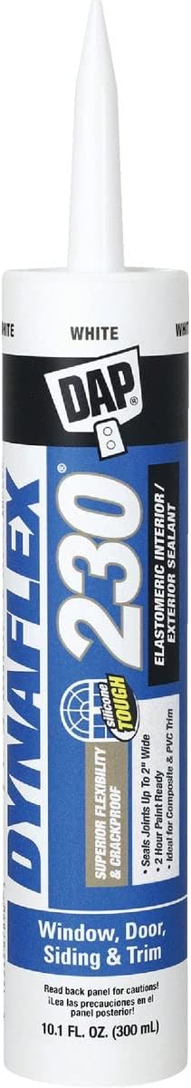 12 Pack Dap 18300 DYNAFLEX 230 Premium Indoor/Outdoor Sealant by DAP