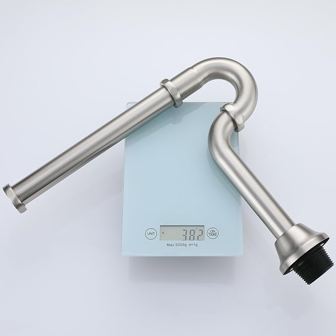 RANDOM Brass P Trap Bathroom Sink U-Shape 1-1/4 inch Sink Trap - Image 8