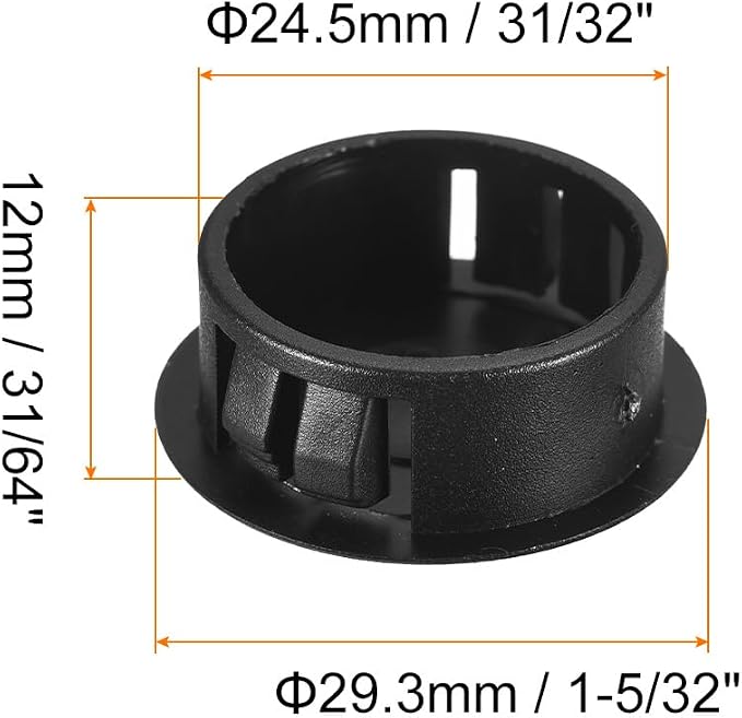 uxcell 31/32" Plastic Hole Plugs - Image 2