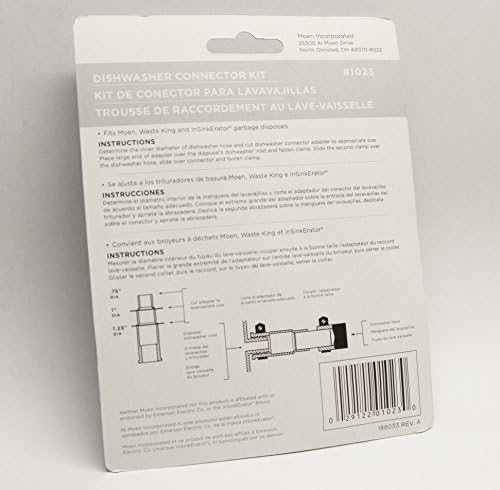 Moen Chef Series 1 HP Continuous Feed Lighted Garbage Disposal - Image 6