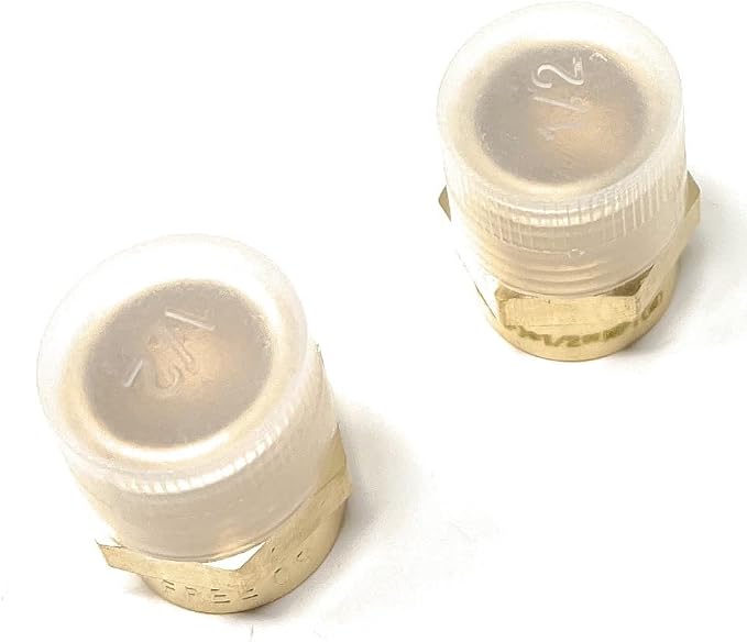 Cascada Lead-Free 3/8" G Thread Female to 1/2" NPT Male Adapter | Brass Pipe - Image 7