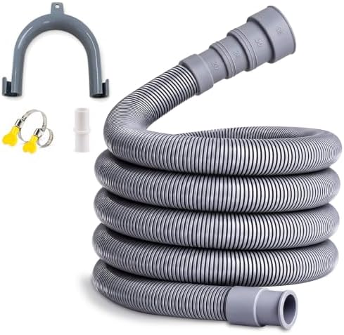 16 FT Washing Machine Drain Hose Extension Kit by QruiLanTu