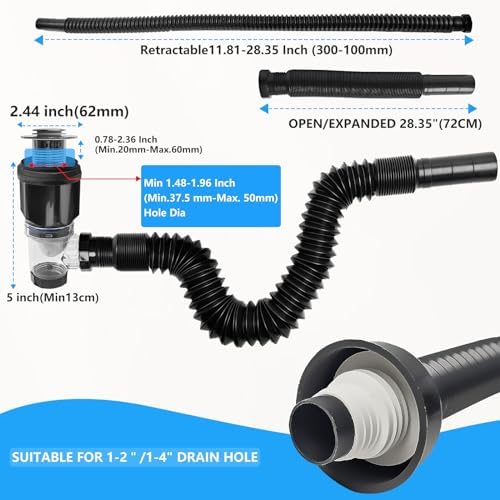 Bathroom Sink Drain kit Black, That can be Used - Image 5