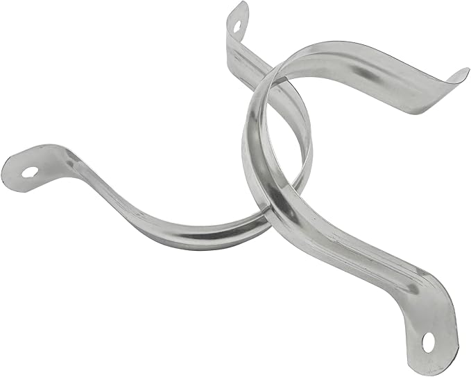 3Inch Two Hole Stainless Steel U-Tube Clamp Connecting Ring Hose Clamp-Bracket - Image 7